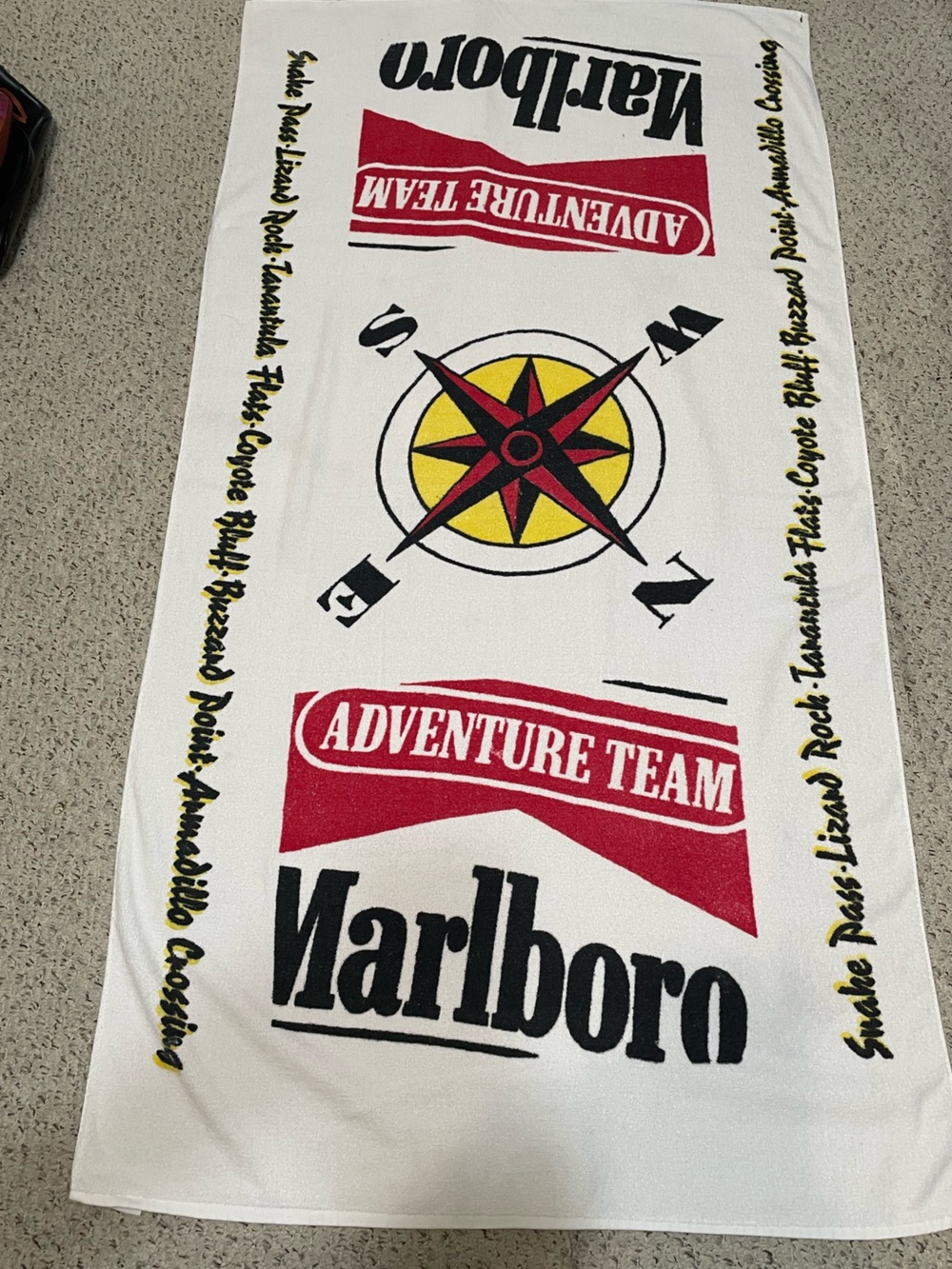 Vintage Marlboro Beach Towel
